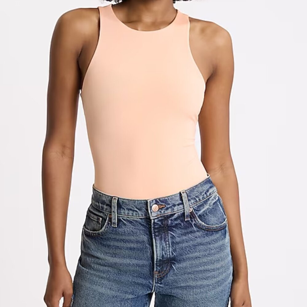 Express Body Contour Compression High Neck Bodysuit - Size Medium